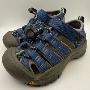 KEEN Newport H2 Kids Navy Blue & Gray Closed-Toe Active Sandals Toddler 8